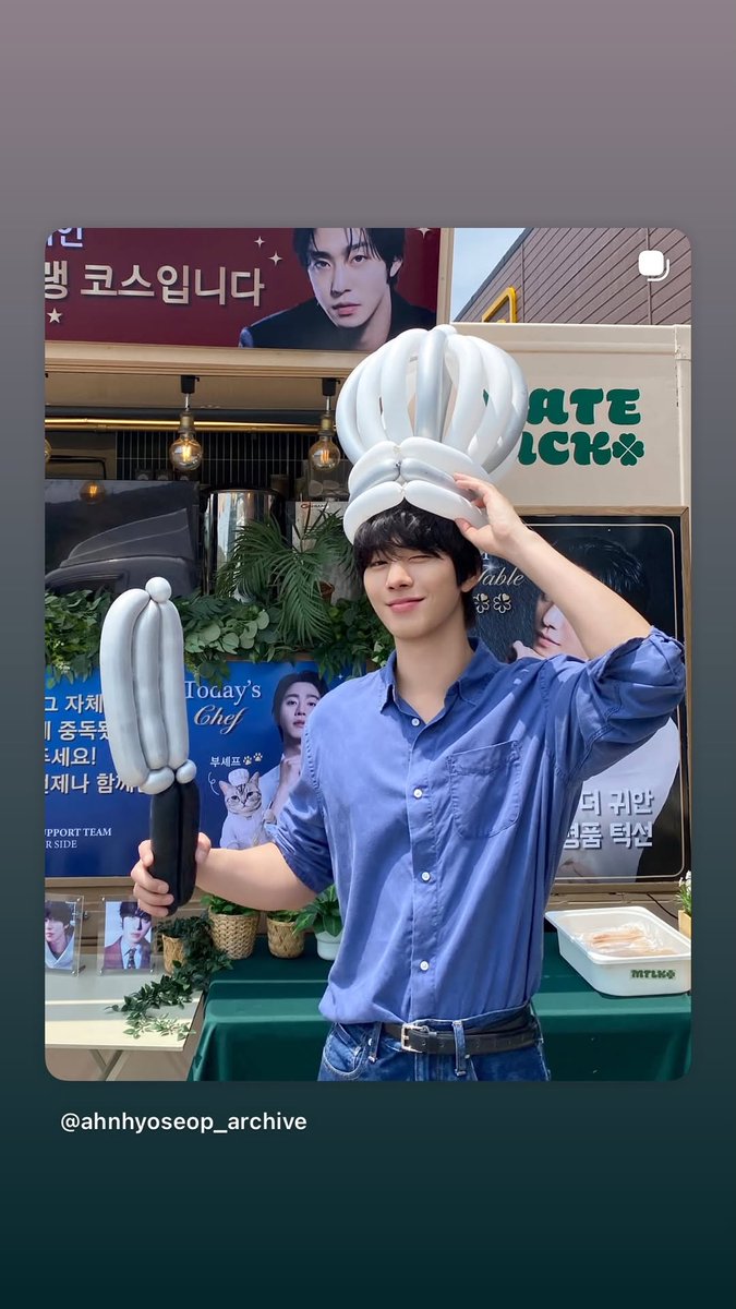 CheeseCakep0417's tweet photo. 20260707 ์์นด์ด๋ธ ์ธ์ค์ค
๋๋ง ์ํฌํธํ ์ปคํผ์ฐจ ์ธ์ฆ
#์ํจ์ญ #AHNHYOSEOP
#ใขใณใใงใฝใ #ๅฎๅญ็ฎ
#เธญเธฑเธเธฎเนเธขเธเธญเธ #PaulAhn
#ํ์ด๋ํ
์ด๋ธ #FinalTable
#ํฌ๋ฆฌ์ค์ผ์ด #๊ฐํ https://t.co/RMqaXuSBhg