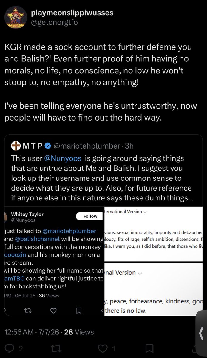 XFumeiCom's tweet photo. “KGR made a sock account to mock his own dead child”
Actual brain dead retard.
Then again these retards think Sky Daddy is gonna save them for siding with a groomer! https://t.co/Dc0FRkPV5e