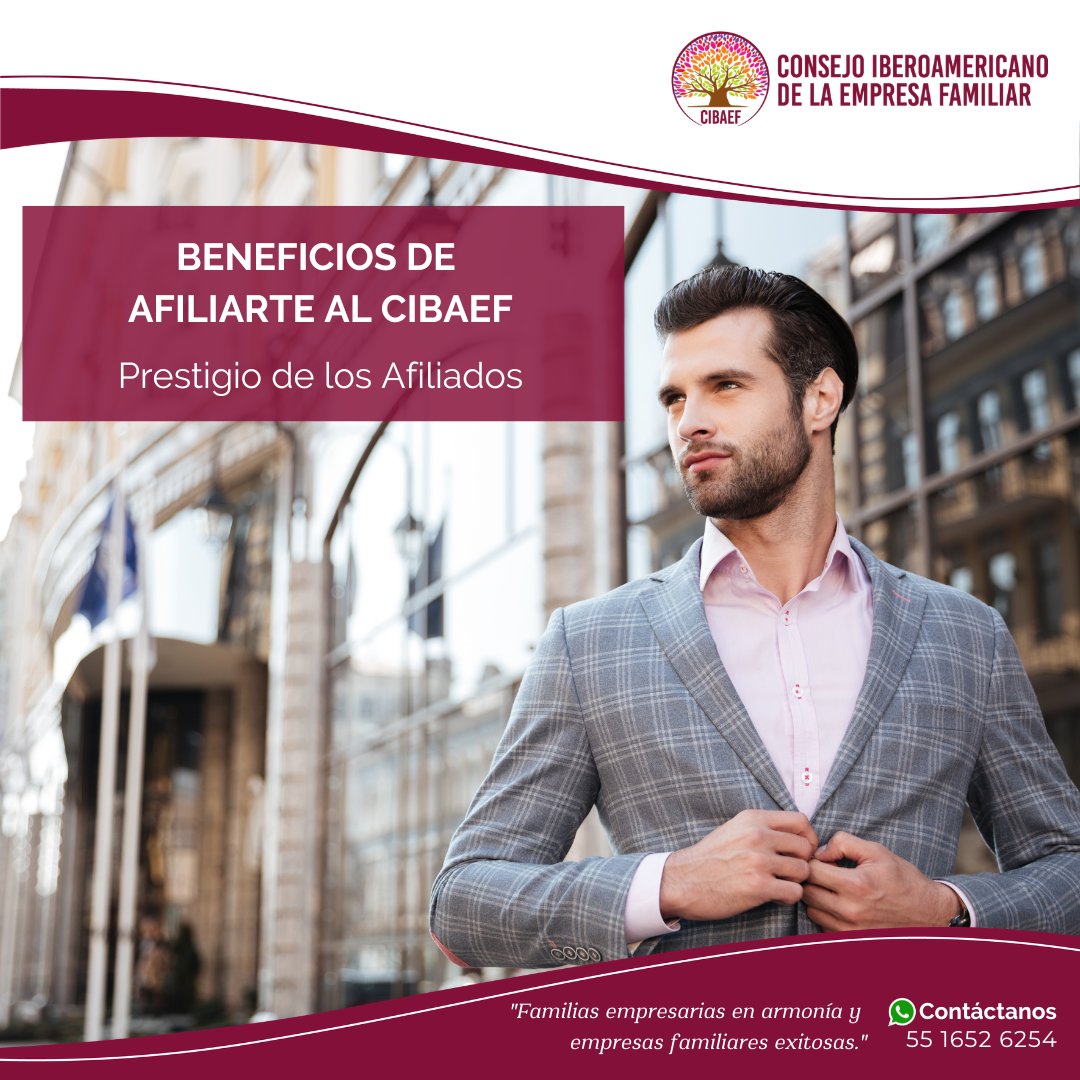 ConsejoFamiliar's tweet photo. Únete a una gran comunidad de Familias Empresarias, Empresas Familiares y sus Profesionales.

#CIBAEF
#ONG #EmpresaFamiliar #FamiliasEmpresarias #EmpresasFamiliares #Consultores #Consultoría
https://t.co/tU20jgS4EZ https://t.co/I8uGQASl9e