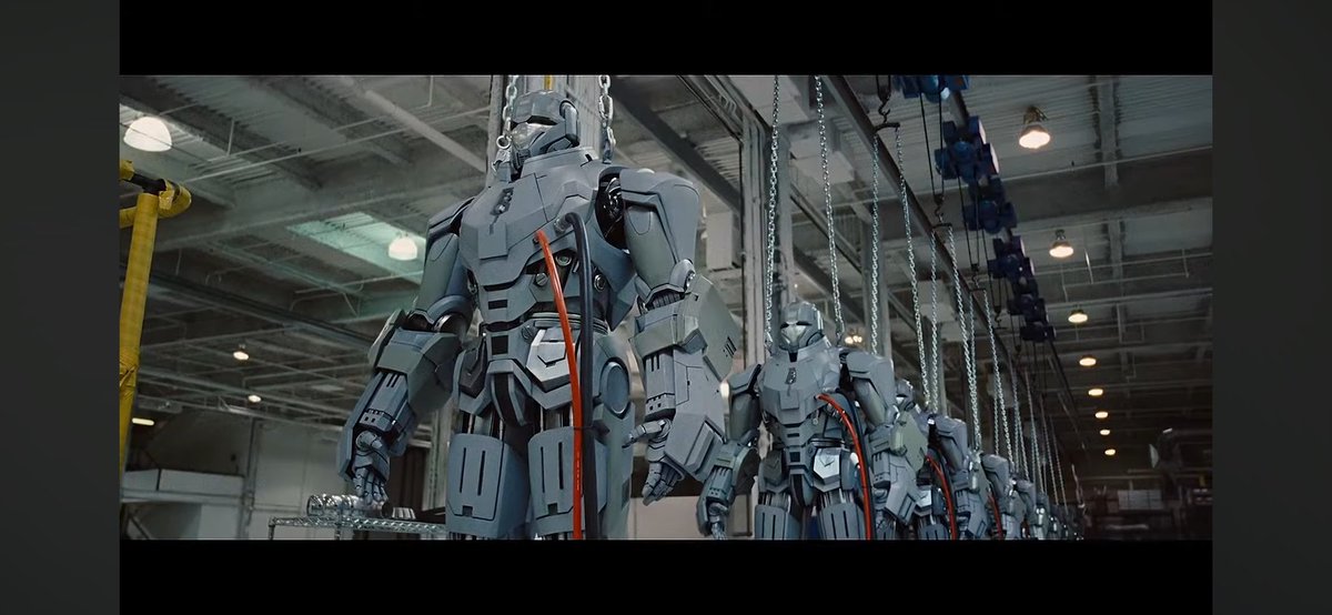HeitorCR25's tweet photo. Speaking of Iron Man 2 I always thought that the original Hammer Drones looked a lot like Sentinels, would've made a great design https://t.co/DAXwquqFn3