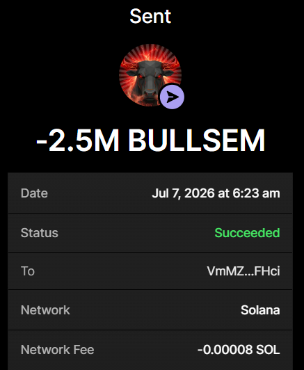 The Unstoppable Bull $BULLSEM tweet media
