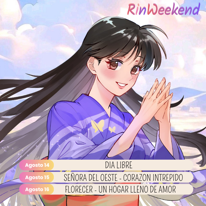 RinWeekEvent's tweet photo. Estos son las propuestas de este año 🤗
Siéntanse libres de interpretarlos como mejor les guste y darles su propio significado ✨
¡Estamos ansiosos por celebrar junto a ustedes! 🎉

#RinWeekend #MeloncitaWeekend🍈 
#SessRin #Sesshomaru #Rin #殺りん #殺生丸 #りん #셋링 #杀铃 https://t.co/I03Bye2EN0