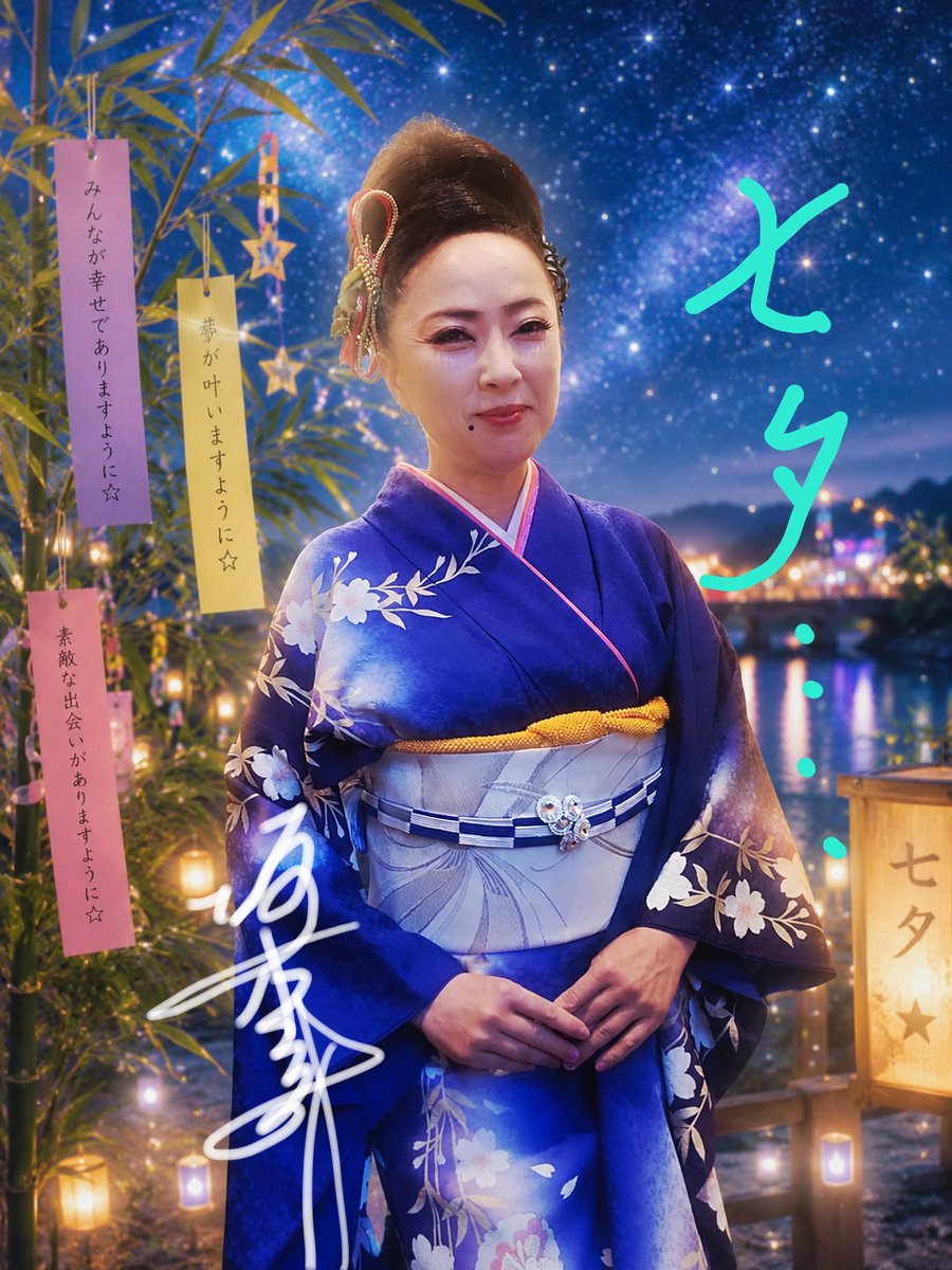 Cj3xwTJqsV2mmnn's tweet photo. 七夕🎋の日に一言🎋
「七夕は、夢を願う日だけではなく、夢への覚悟を決める日。願いを言葉にし、今日から行動する。その積み重ねが未来をつくります。ビジネスも人生も、一日一日の努力という糸を織り続け、願いを現実していきましょう」 https://t.co/gNuaudcXmV