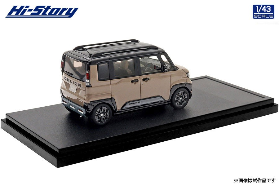hobbysearch_mc's tweet photo. 【ミニカー予約開始】インターアライド Hi Story
1/43 三菱 デリカミニ(2025) 
サンドベージュパール×ブラックマイカ → https://t.co/sCgU1Q8cK7
アッシュグリーンメタリック×ブラックマイカ → https://t.co/Ms02JJWseF
ホワイトパール×ブラックマイカ → https://t.co/nXLOQqiTk4

現行（2代目） #デリカミニ がレジンモデルで登場！