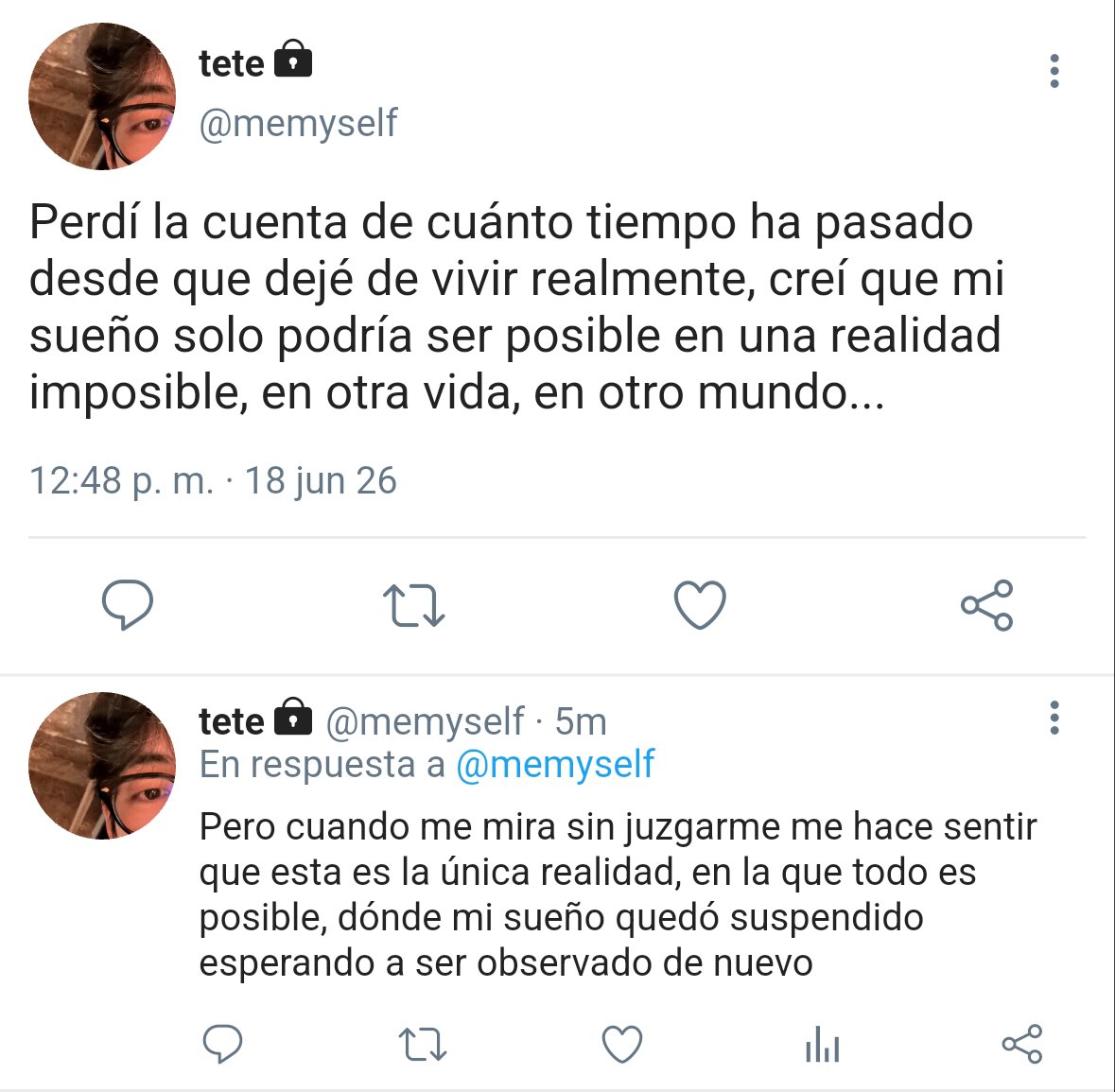 mngslmt's tweet photo. #taekookau • “pdtr”
Los sueños son la manera más sana de escapar de la realidad, pero ¿Qué pasa cuando el sueño se convierte en pesadilla? 
Dos vidas, marcadas por la culpa, la vergüenza y una identidad rota, unen sus caminos para reconstruirse. https://t.co/YrL1ca2d8h