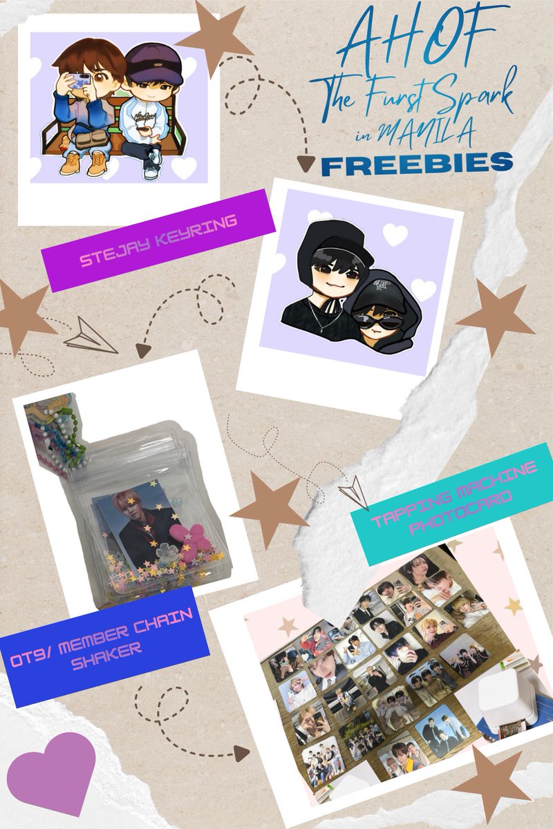 sefi0715's tweet photo. ✧ AHOF The First Spark in Manila ✧
    ⭑ fan support by @sefi0715 ⭑

⛧⋆˚࿔⋆ Freebies ⛧⋆˚࿔⋆

❥ Stejay Sakura Date Keyring
❥ Stejay WV Live Keyring
❥ Ot 9/ Member Chain Shaker
❥ Tapping Machine PC

✮⋆˙ Open for trade ✮⋆˙

📢 Strictly 1:1
📍: TBA
📆 July 25-26, 2026 https://t.co/qHxtCY19Gg