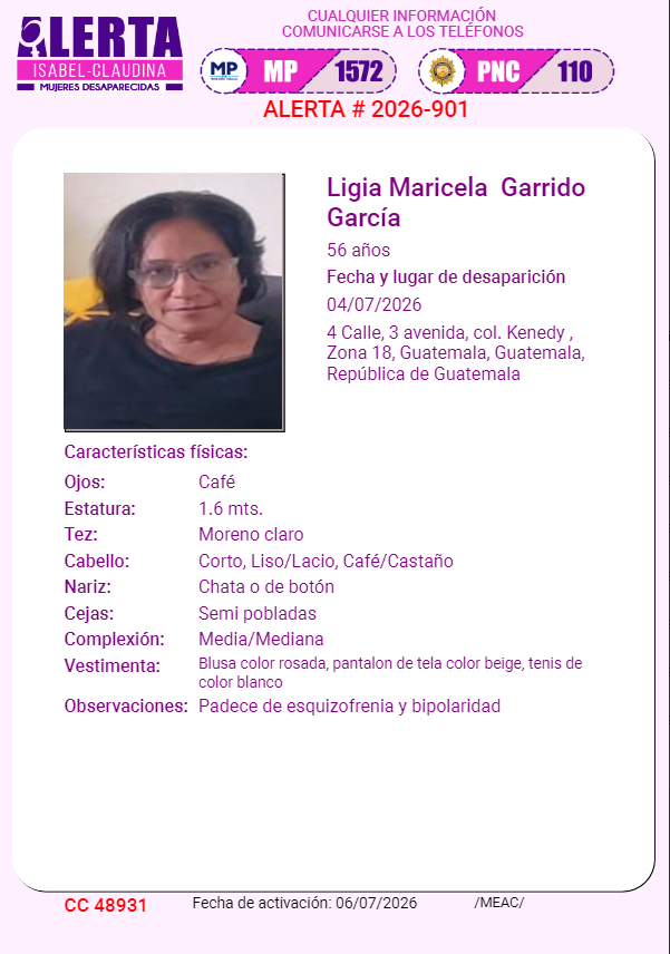 Alerta Isabel Claudina 🇬🇹 tweet media