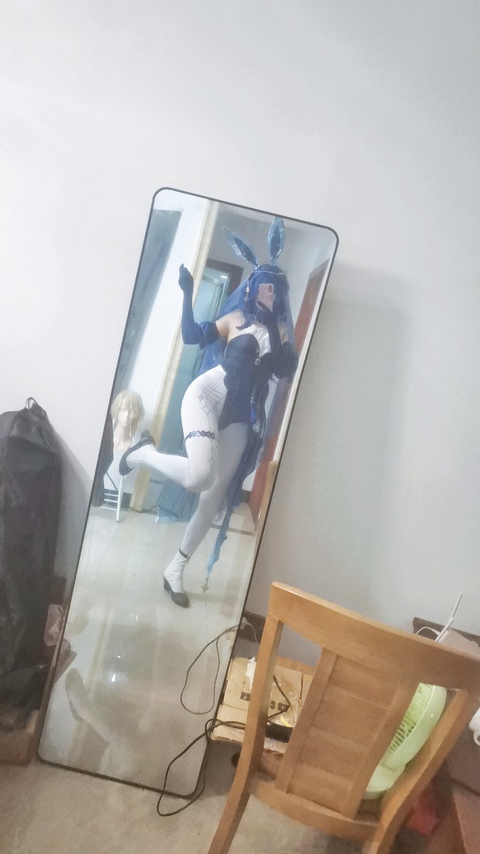 fJXyQSiAf9GUqQG's tweet photo. 可爱的男孩子
原神莱伊拉兔兔装COS试妆
哎嘿~
#男娘 #genshinimmpact https://t.co/YZKbUOPFra
