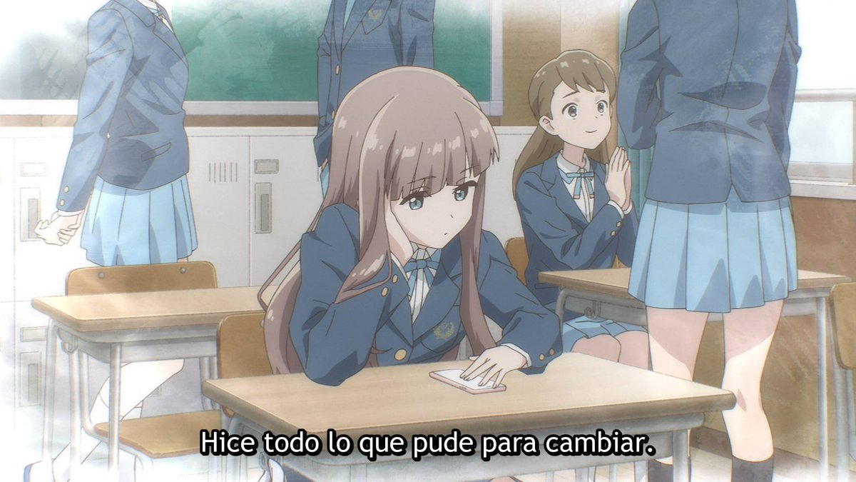 QuidGS's tweet photo. Curioso como Sunao se ve así misma como la falsa, después de ver como Nao era como ella quería ser, fue como un balde de agua fría. #replico https://t.co/C8u9EYyzeF