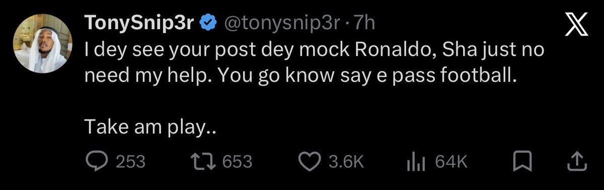 Cityrebel's tweet photo. If I repost, you no go take am serious. https://t.co/zBNDANBeVJ