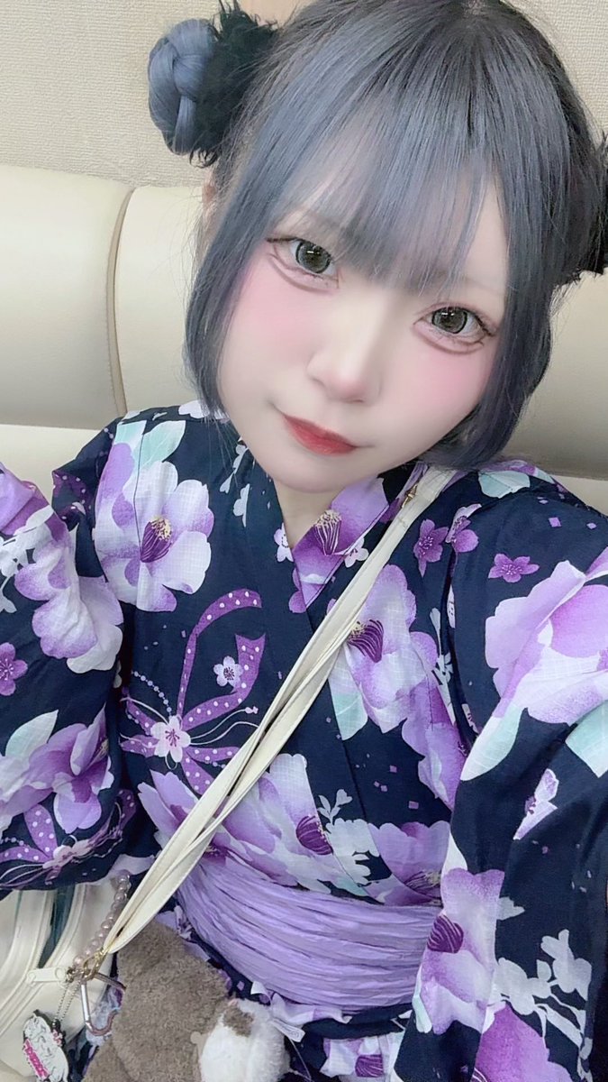 Ruaberry_'s tweet photo. 7/7   👾おきゅいん👾

ゆかた！髪型がんばたからみにきて😈💜 https://t.co/arWvBCKnQJ