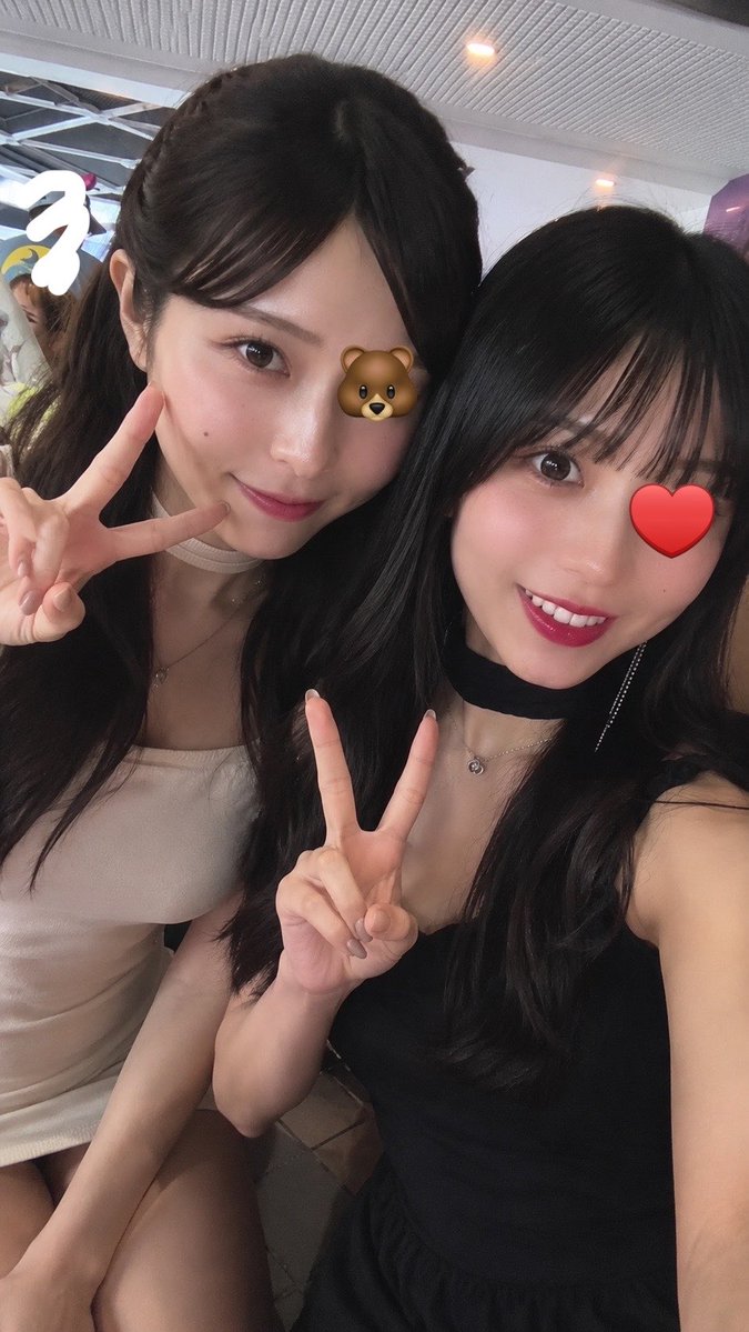 harudayo_21's tweet photo. 本当の姉妹です！似てる?

あなたはどっち派?

最近の加工アプリ盛れすぎてやばい笑

ゆなに胸詰めすぎじゃないって言ったら怒られた笑

#裏アカ女子 
#m女
#おなぺ https://t.co/glAW3vifpn