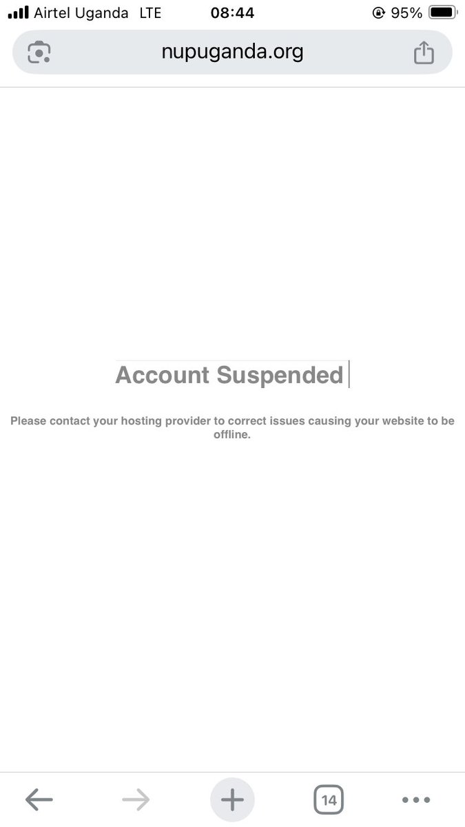 GadKabaiza's tweet photo. What’s happening to the website, @DavidLRubongoya is it just my browser or were locked out. Please clarify. https://t.co/bEZqzTi3o1
