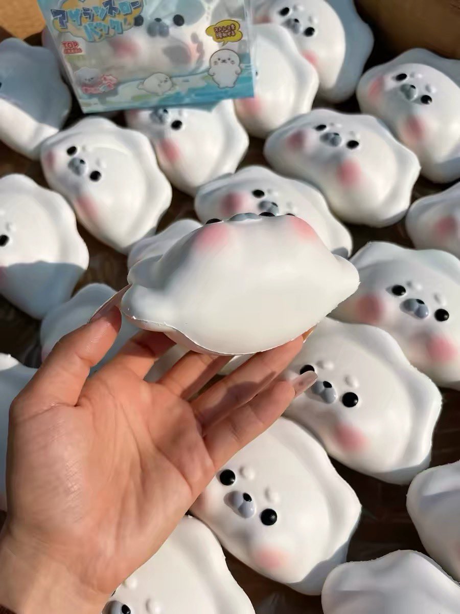 niinglix's tweet photo. [ PRE ] HACHIMI : แมวน้ำ อุ๋ง เกี๊ยว 🦭🥟 (!)
 
⭐️ 200฿
      ( มัดจำ 120฿/ea )

*📮 eco 30฿

        • รับ 2 ชิ้นขึ้นไปลด 20฿ 
        • ชำระที่เหลือเมื่อสินค้าถึงไทย
สนใจ/สอบถาม DM มาได้เลยนะค้าบ🍀
#ตลาดนัดสกุชชี่ #ส่งต่อสกุชชี่ #ปล่อยต่อสกุชชี่ #สกุชชี่ #squishy https://t.co/XMApUuYjGa