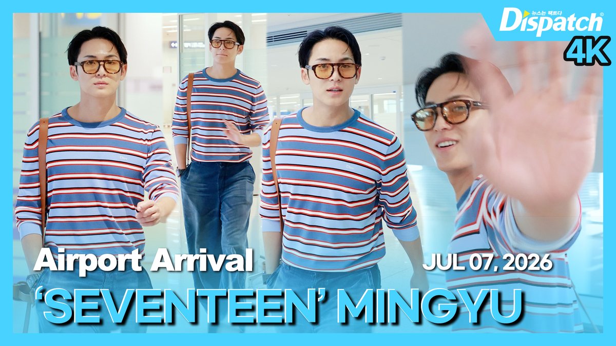 Dicon_korea's tweet photo. [🎥] '세븐틴' 민규('SVT' MINGYU), 인천국제공항 입국

https://t.co/rKvHHM4p4I

#세븐틴 #Seventeen #SVT #민규 #Mingyu #김민규 #KimMingyu #공항패션 #공항 #입국 #airport #arrival #DIPE #디스패치 #dispatch https://t.co/KNWvqrK7fW