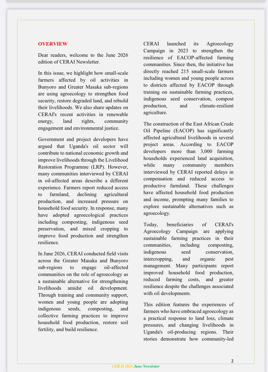 Centre for Environmental Research and Agriculture tweet media
