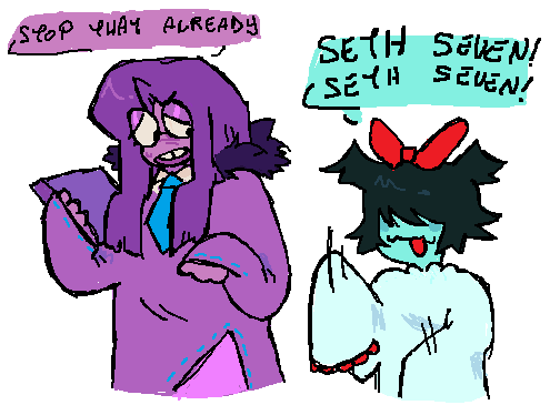 mithseal's tweet photo. seth seven !! #deltarune https://t.co/Kw2tSdoCzN