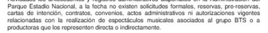 gpiaamy's tweet photo. no se si los fans de iron maiden están enterados de esto o si se dieron cuenta, pero al final ellos estan igual de involucrados que nosotras, en un oficio dicen que no hay ninguna solicitud para esa fecha...

#BTSALNACIONAL
#BTSENCHILE
#BTSCHILE
#QUEREMOSABTSENELNACIONAL https://t.co/cduvRrmW6J