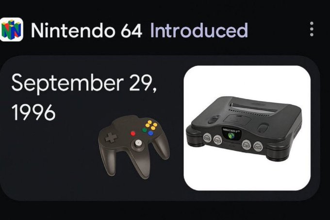 GameStalgiaX's tweet photo. You can only like this if you're older than the N64 https://t.co/lkIPKA74GB