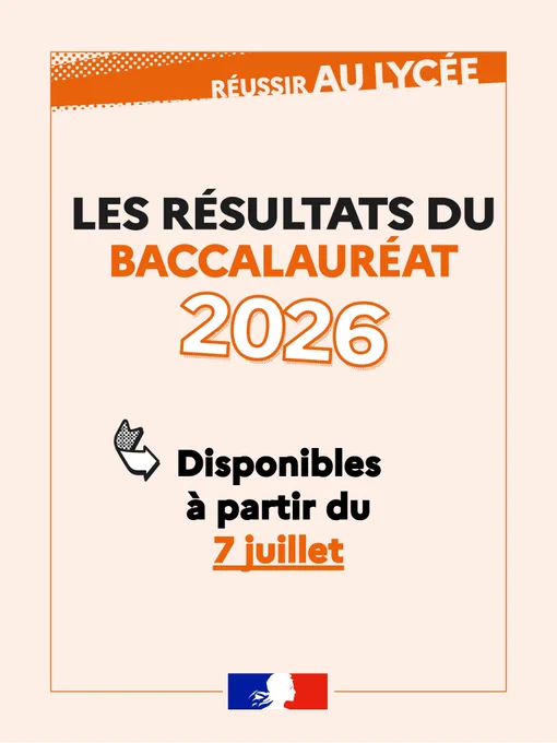 Les résultats du bac général et technologique 2026