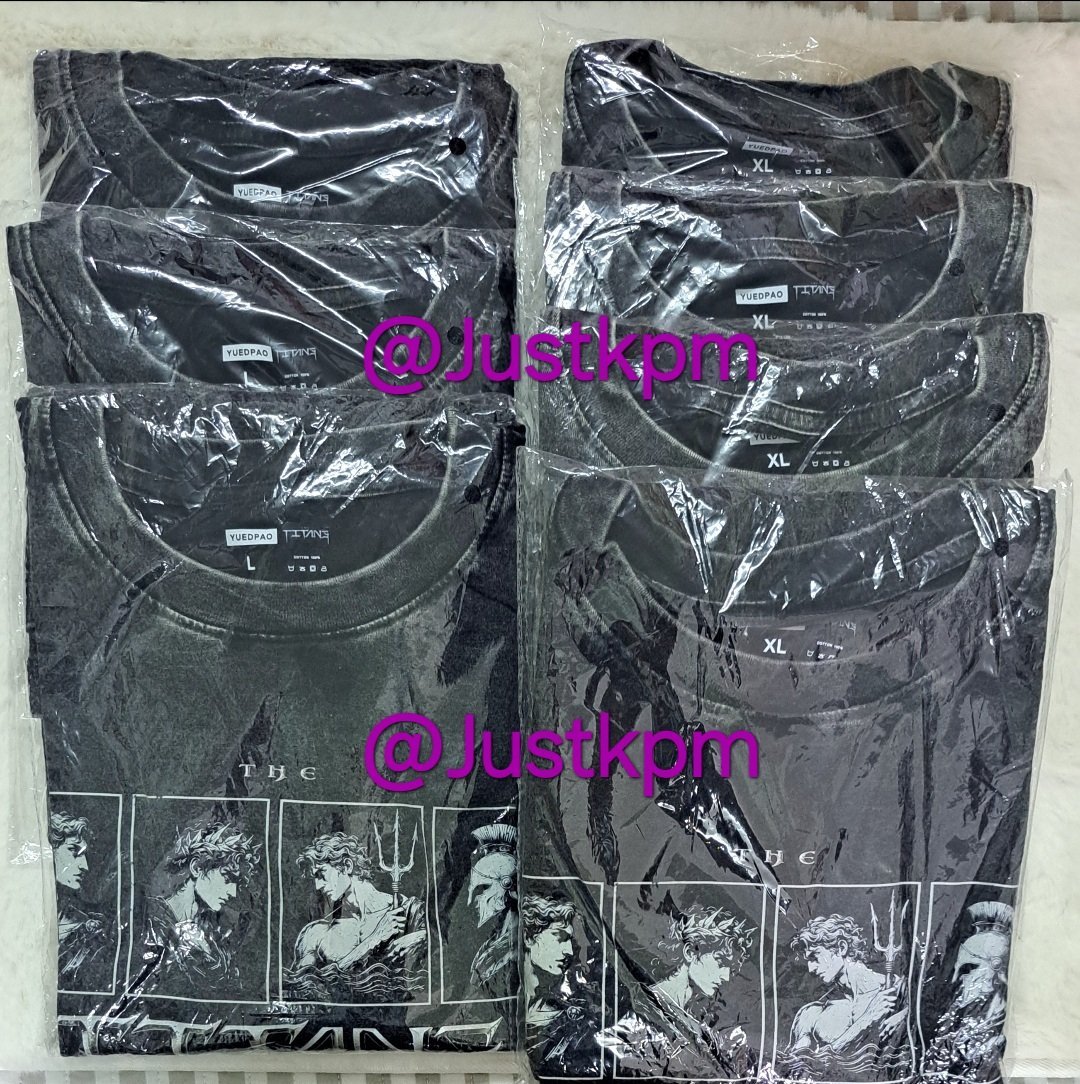 justkpm's tweet photo. เสื้อคอน The Titans ตัวละ 700 ส่งฟรี มี L และ XL สนใจทักค่ะ
#ตลาดนัดอากาเซ่
#ตลาดนัดแบมแบม
#ตลาดนัดเมนแบมแบม
#ตลาดนัดอากาเซ่GOT7 https://t.co/nm1F42RXYj