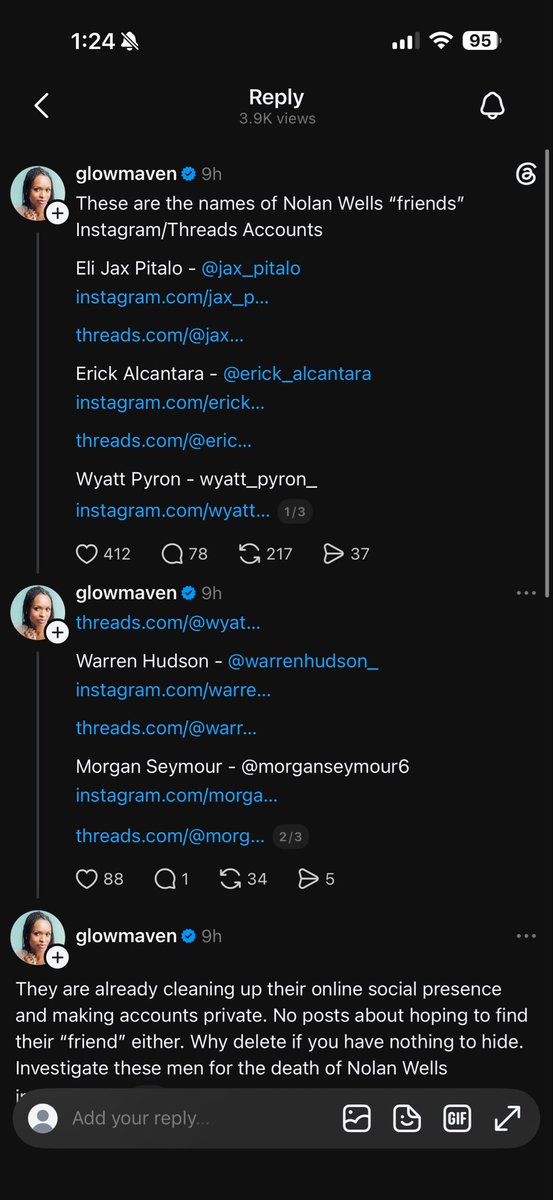 _taylorroddy_'s tweet photo. @twouptwodown8 All of their pages have either been made private or deactivated but these are the names of all the kids with Nolan on the 4th. https://t.co/dEtrvGkDwy