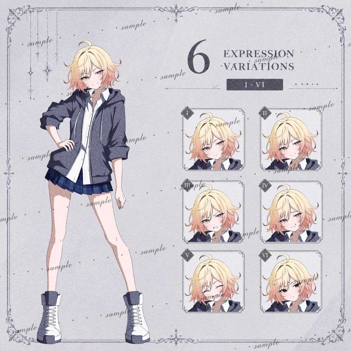 mumi_rr's tweet photo. 【イラスト掲載予告】
⏱7月7日(火) 21:00販売開始

▸No.9262
▸No.9058
▸表情差分6種
▸商用利用可能

リクエスト受付中▹https://t.co/hwxoNdscs4

500円で立ち絵素材も販売中🍀 ́-
HP▸https://t.co/utpedUfH8Q
BOOTH▸https://t.co/BVh9749g7p https://t.co/WAwjzoSwRP