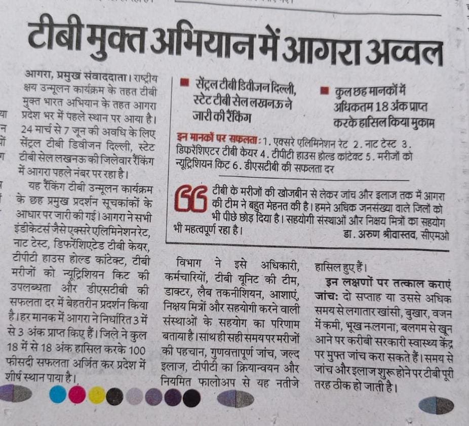 TB Mukt Bharat- Uttar Pradesh tweet media