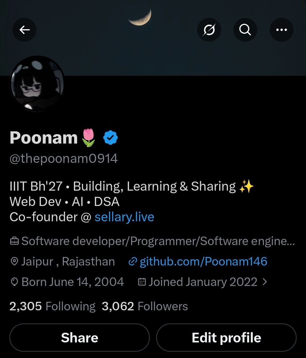 Poonam🌷 tweet media