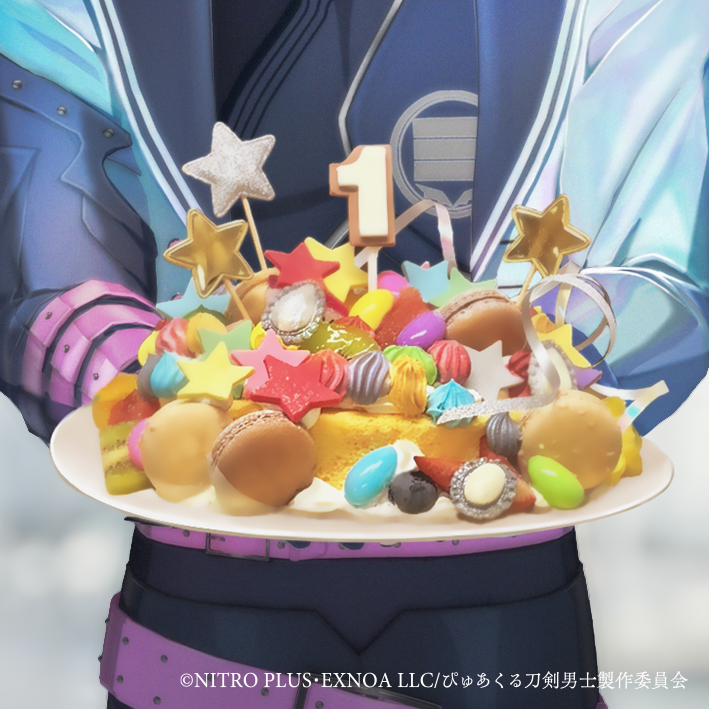 purecooltouken's tweet photo. 【篭】
Ghostella結成1周年！
稲葉せんぱいの手作りちーずけいきを、
めんばあからーで装飾を施して、みんなでお祝いしたよ。
空を見上げると、目指す私たちの星が輝いている。
どうぞ、これからもよろしく！
#Ghostella https://t.co/VhG3KvVdaf