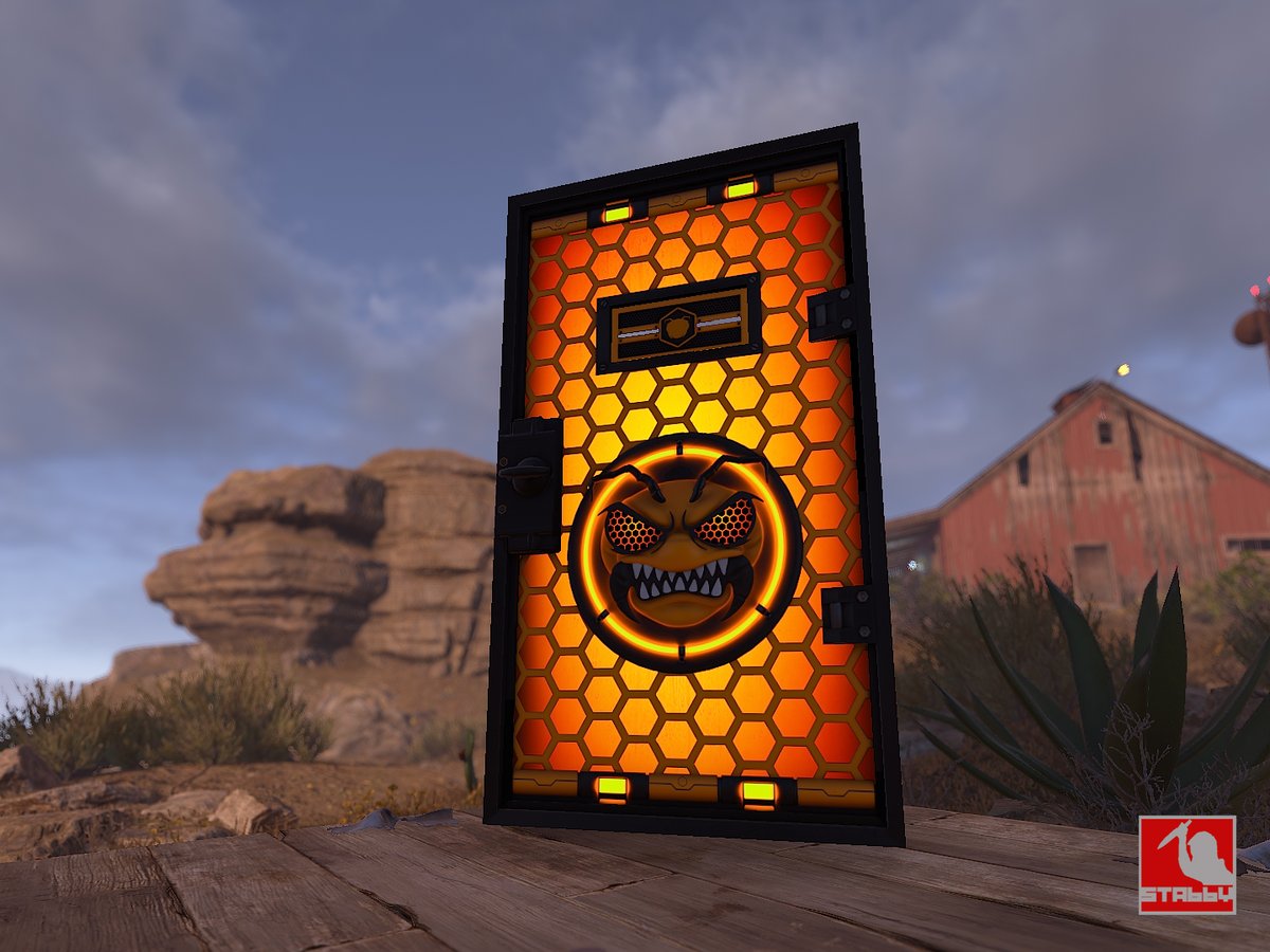 Horrorview's tweet photo. OH NOZE! NEW SKIN! MURDER HORNET ARMORED DOOR!!! If you wanna vote and fave here's the link!! https://t.co/GMo3FL5yRD
@playrust @FcpnchStds @gerrmanman @HedgesnVideos #rustskins #rustgame https://t.co/UCSbjGXTMC