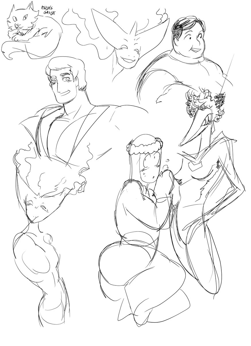 jlafterdark's tweet photo. misc sketches (mostly polar boy) https://t.co/mCIsQhFokH