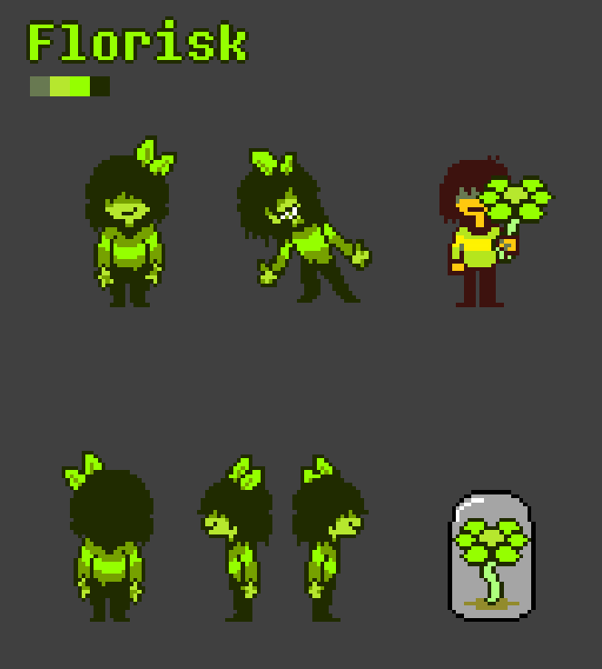 Rawheadedsfw's tweet photo. Reposting but here's Florisk

#deltarune #deltaruneoc https://t.co/UyZi7BiaN9