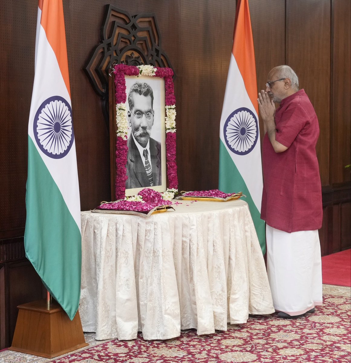 Vice-President of India tweet media