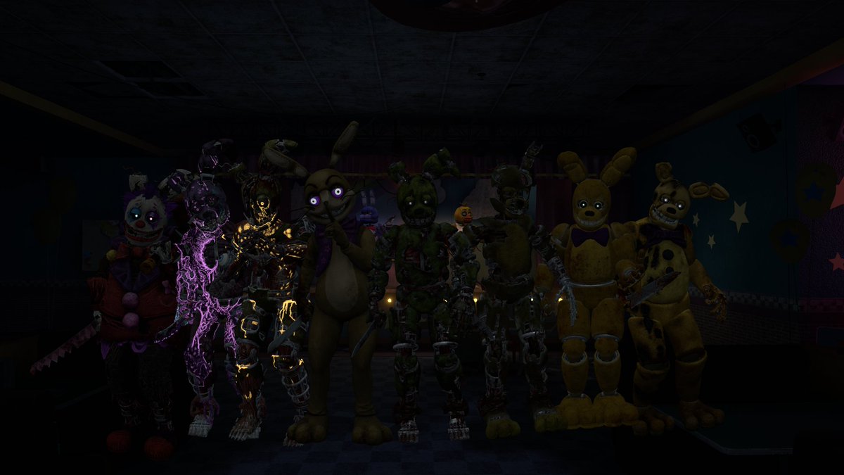 VoidTrap711's tweet photo. "The Animatronic" collection https://t.co/zcVDpYJaHI