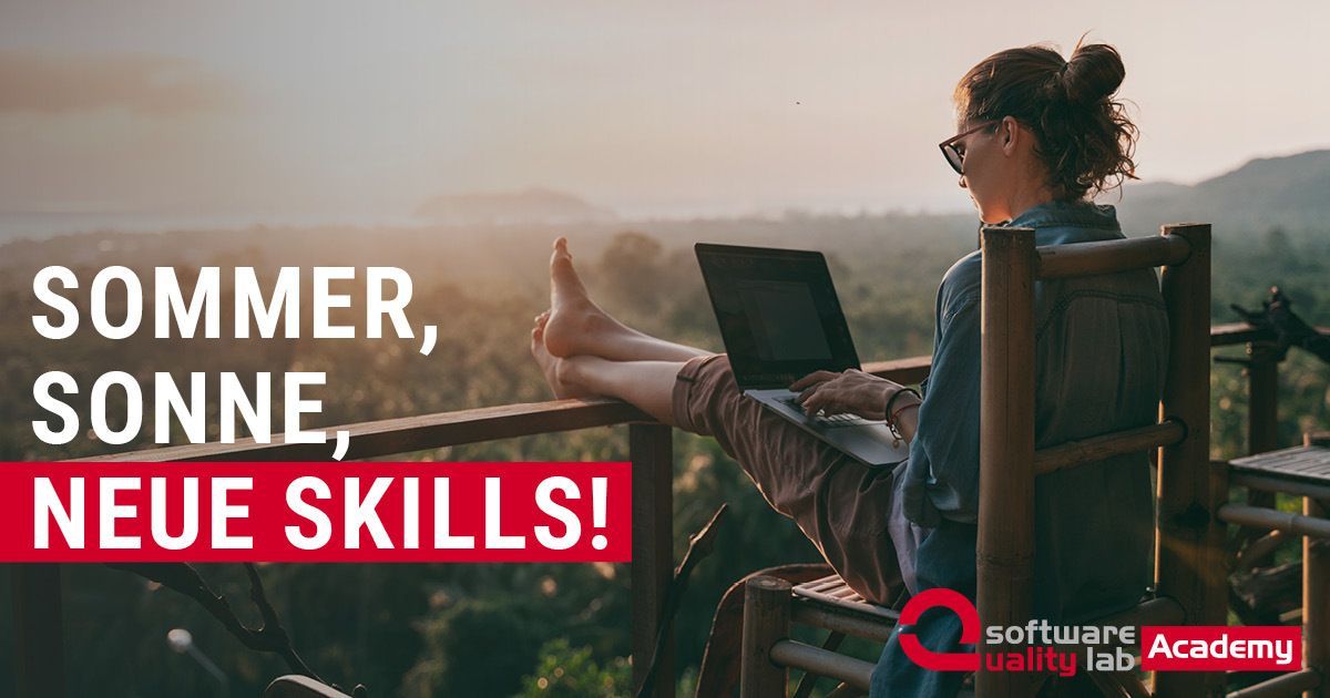SWQLab's tweet photo. 𝐒𝐨𝐦𝐦𝐞𝐫𝐳𝐞𝐢𝐭 = 𝐒𝐭𝐢𝐥𝐥𝐬𝐭𝐚𝐧𝐝? Eher die beste Chance für Weiterbildung, wenn Projekte ruhiger laufen. Dank Live-Online & E-Learning geht Lernen überall. Welche Kompetenzen stehen bei Ihnen im Fokus?
#softwarequality #softwareengineering #workation https://t.co/UOw0g3WtUw