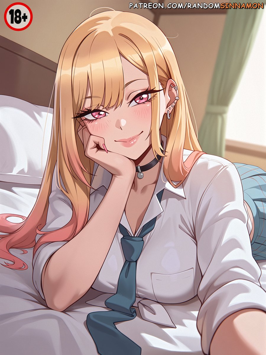 RandomSinnamon's tweet photo. Marin loves snapchat....and she just made a new friend.

Kitagawa Marin - My Dress Up Darling
(Patreon Comic Set) https://t.co/EOFdEQKRWk