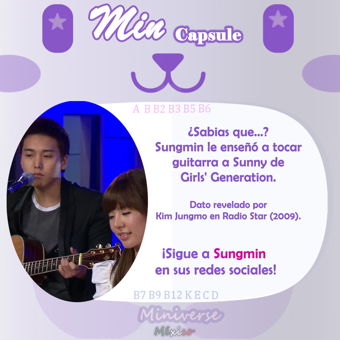 MxMiniverse's tweet photo. 🐰MinCapsule ✨
Sungmin también ha demostrado su pasión y talento musical más allá de su voz, compartiendo sus conocimientos de guitarra con otros artistas.
¡Sigue sus redes sociales!
@LIU_Sungmin
IG: @_liustudio_
YT:@LIUstudio
#Sungmin #ELF #Miniverse https://t.co/MU8Be46Kvn