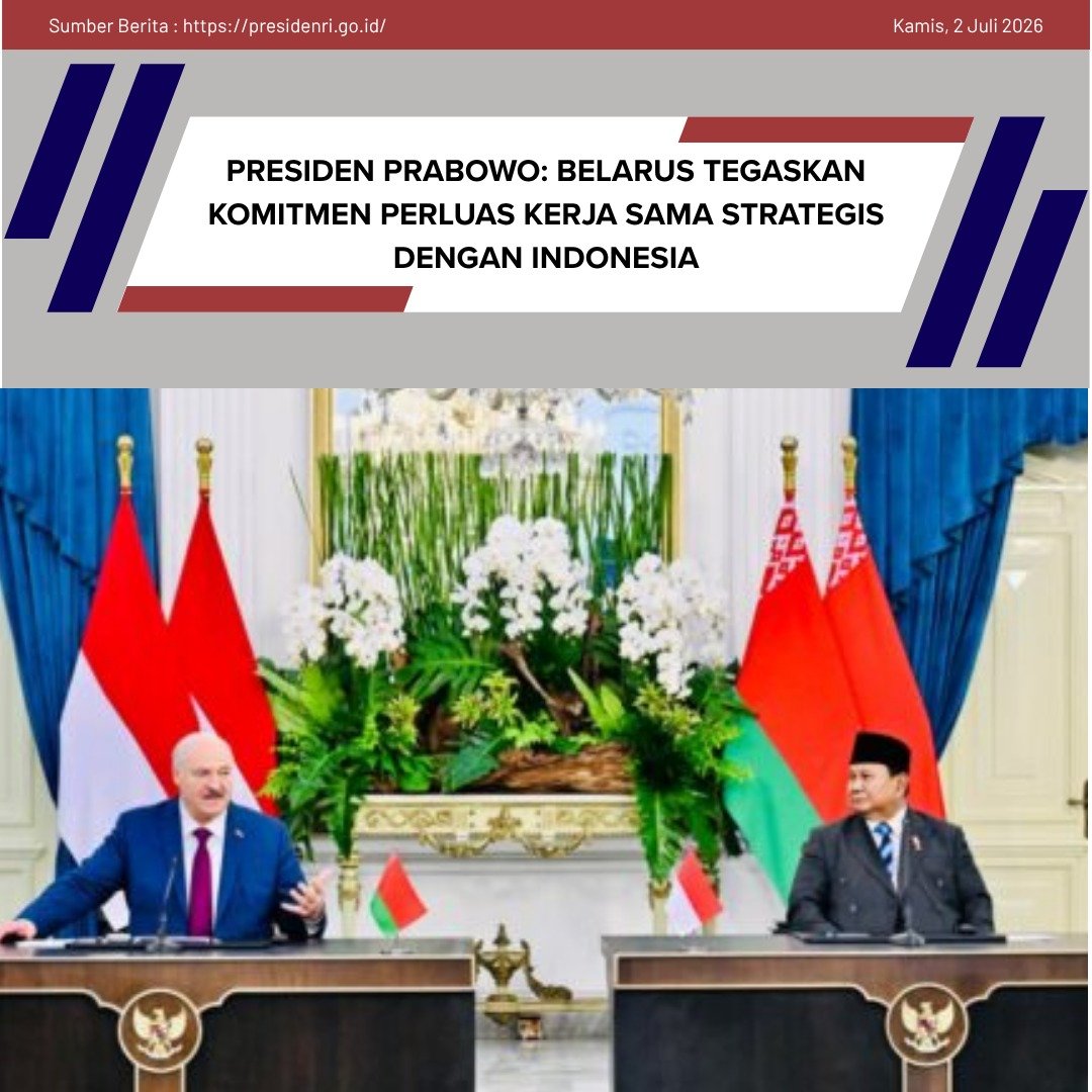 ad_adelard's tweet photo. Negosiasi tanpa sokongan semua komponen negara mustahil meraih sasaran. Pemerintahan membutuhkan aksi bersama dari segenap golongan masyarakat.
Perkuat Kemitraan Global https://t.co/MjbCaDGWlh