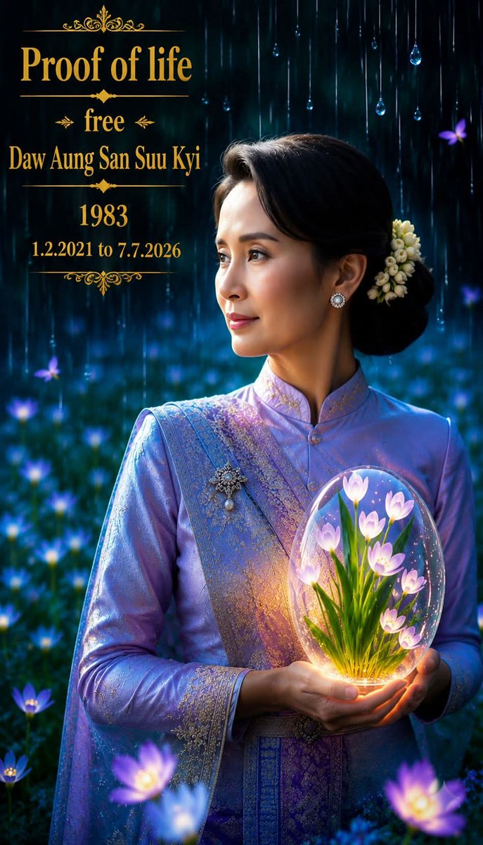 htartha76128693's tweet photo. #แกแแฑ
แแปแแบแธแแฌแแซแ
แฑ
๐๐๐
แแแบแแฑแซแแบแธ แแแแ แแแบแแพแญแแผแฎ
๐น๐น๐น
#Days1983
#FREE!แน
#OurLeader
#FreeHerNow !
#Free
#DawAungSanSuKyi
#FreeDawAungSanSuKyi
#FreeNow https://t.co/cz3wiFFAT0