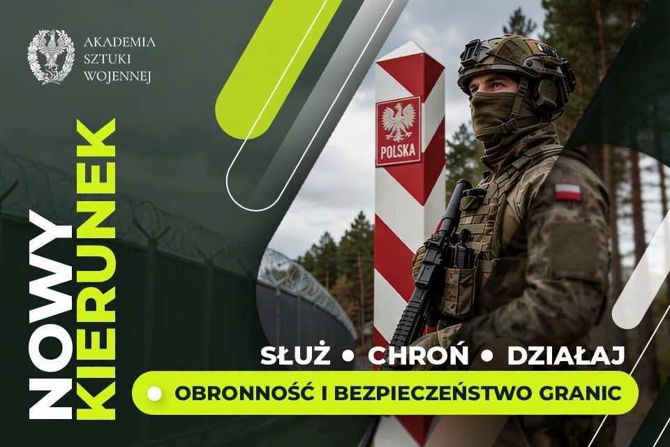 WCRPlock's tweet photo. 🛡️ Trwa rekrutacja w Akademii Sztuki Wojennej! Wybierz studia z realnym wpływem na bezpieczeństwo państwa: 
🔹 Ochrona Ludności i Obrona Cywilna 
🔹 Obronność i Bezpieczeństwo Granic 
🔹 Bezpieczeństwo CBRN
Aplikuj: https://t.co/4C0yCcW3MP
ℹ️ Info: https://t.co/afDKtskm5P #Studia https://t.co/c4rqizJbPm