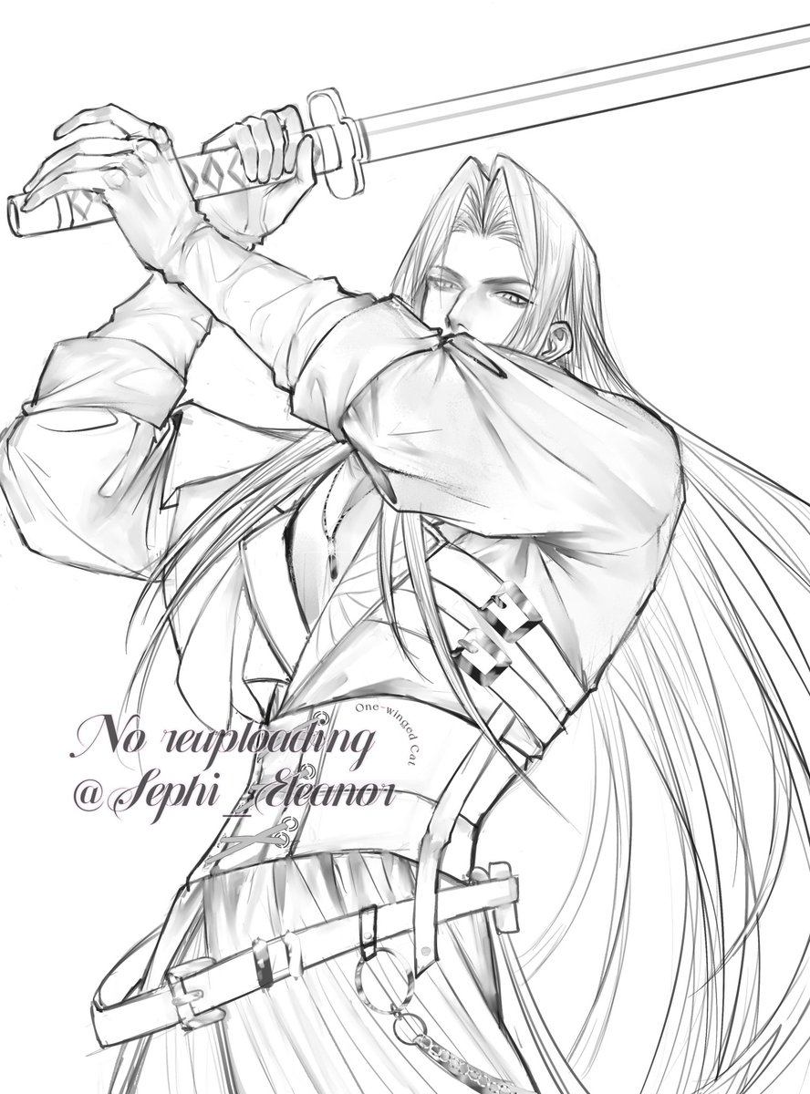 Sephi_Eleanor's tweet photo. Another Commission for DDFF Sephi🖤
I've been waiting for this so badly.....😩
＃ff7 #sephiroth #セフィロス https://t.co/cH7oyJ25pu