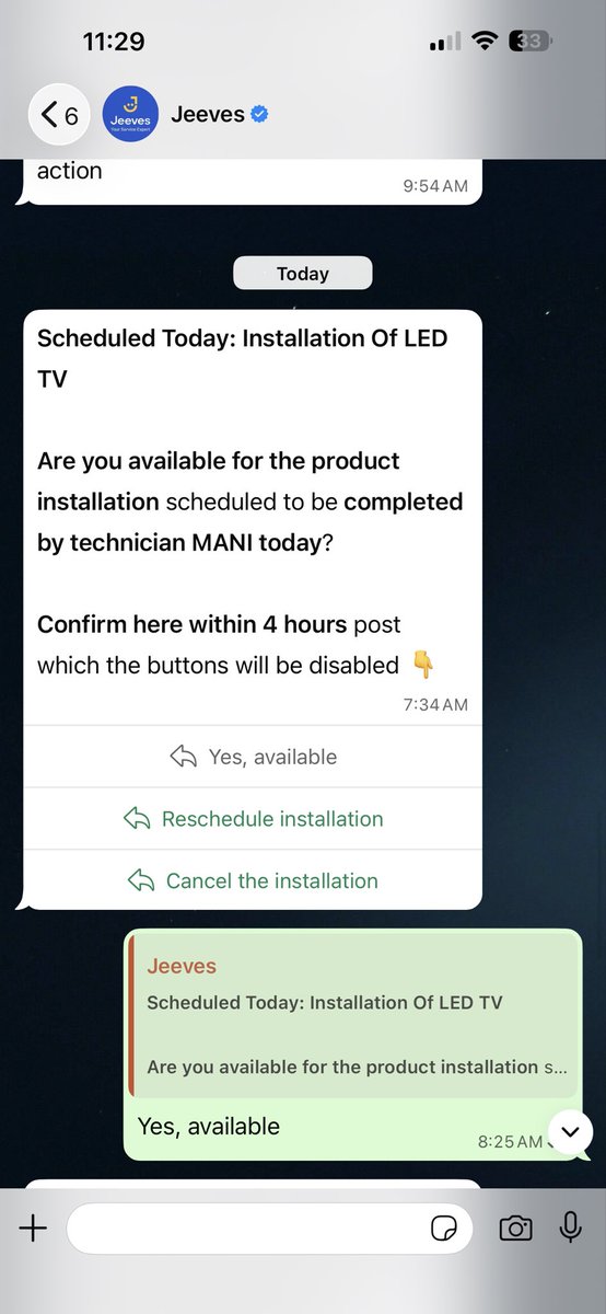 Im_KMV's tweet photo. @flipkartsupport How long do I have to wait? Since Sunday, my installation status has been showing Technician is on the way.I have stayed at home and even missed going to the office &amp; waiting for the technician, yet nobody has shown up. The technician is neither answering my calls nor calling me https://t.co/BgyTZh81Mc