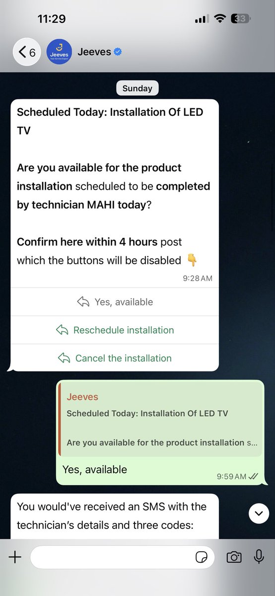 Im_KMV's tweet photo. @flipkartsupport How long do I have to wait? Since Sunday, my installation status has been showing Technician is on the way.I have stayed at home and even missed going to the office &amp; waiting for the technician, yet nobody has shown up. The technician is neither answering my calls nor calling me https://t.co/BgyTZh81Mc