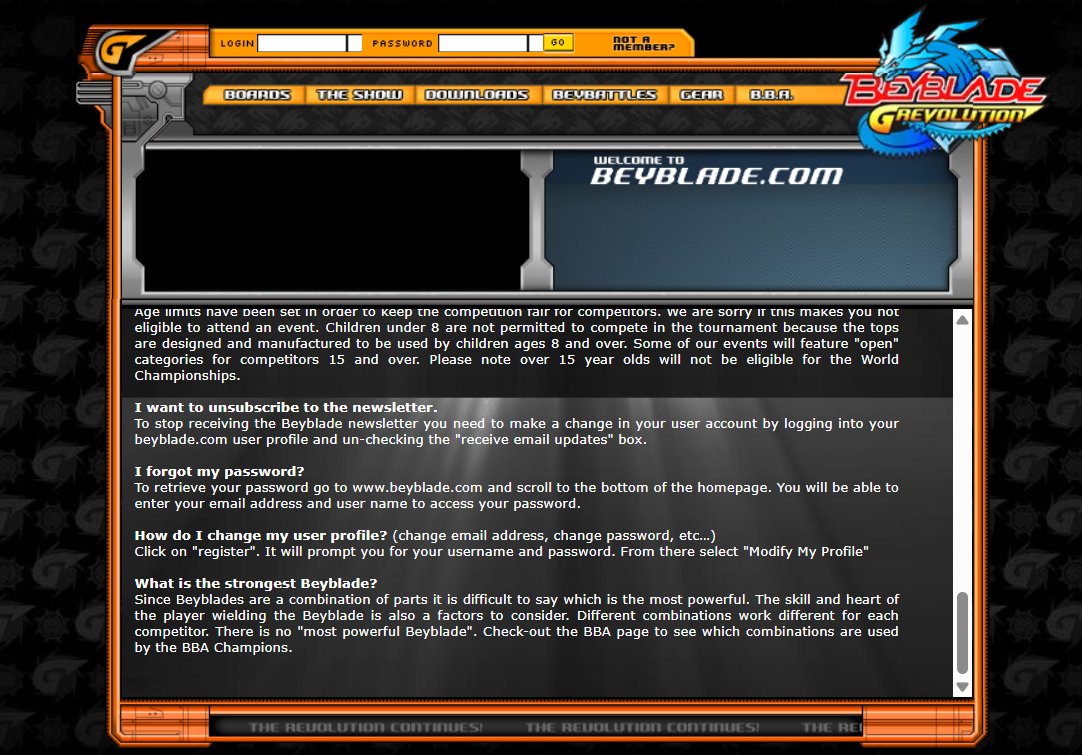 beyblade_og's tweet photo. The old Beyblade website speaking facts fr https://t.co/DE5caNKf7l