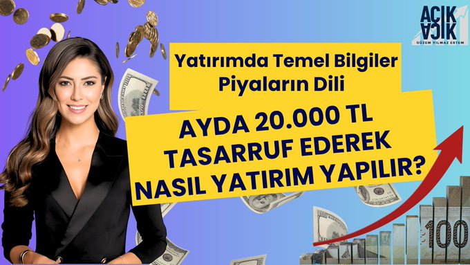 TekaNeves's tweet photo. 📢 Açık Açık yeni bölüm yayında!    

Açık Açık'ın yeni bölümünde,  her ay 20.000 TL tasarruf edebilen bir yatırımcının finansal okuryazarlık perspektifinden, sermaye piyasalarına girişin yol haritasını çiziyor.

Yeni bölüm şimdi finansZone YouTube kanalında. https://t.co/QlHM9Bm8Xv