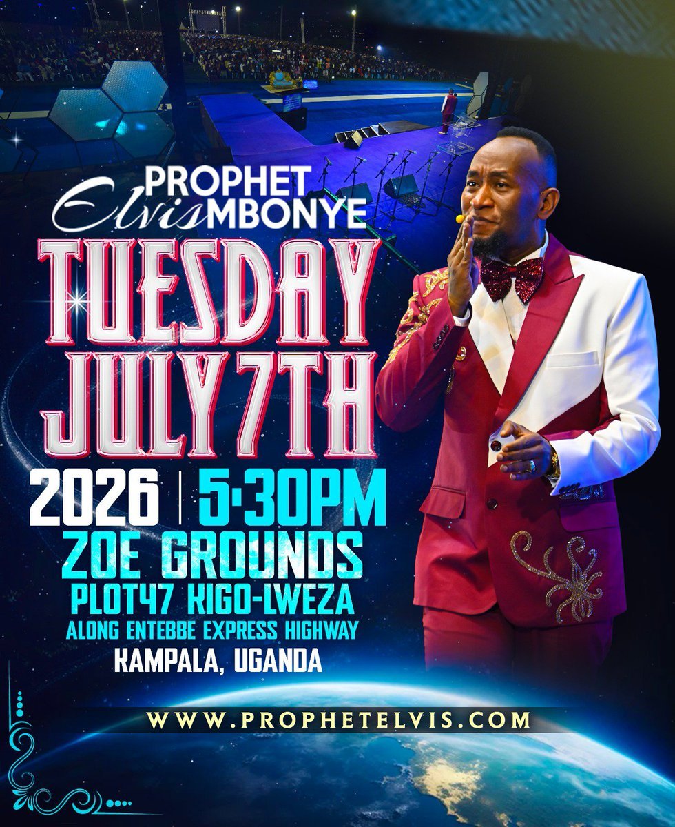 Stanley20378702's tweet photo. What if the breakthrough you've been praying for begins with seeing yourself the way God sees you?

This fellowship could be the turning point you've been waiting for.

📍 Plot 47, Kigo Lweza, Entebbe – Zoe Grounds

#ProphetElvisMbonye https://t.co/PWqHvz7Sbw