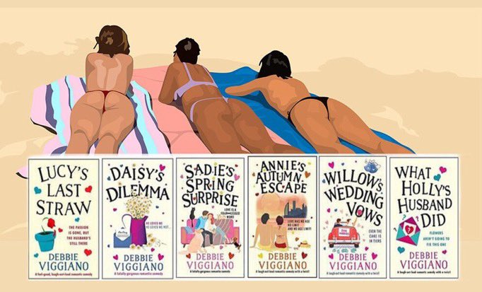 DebbieViggiano's tweet photo. Planning a holiday? Don’t forget your daily beach read!
Broken hearts, fresh starts, happy endings guaranteed!
#beachvibes #RomanceReads
#holiday #Romance #BookLovers
https://t.co/rykEEaM5Q3 https://t.co/ZrieoljyYN