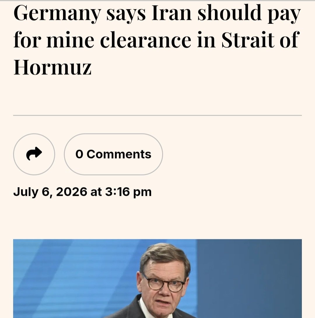 s_m_marandi's tweet photo. The Nazi regime should watch its language. We still remember how it gave Saddam chemical weapons to gas our citizens. Many Iranians believe the German economy hasn't been crippled enough. https://t.co/9OkponlVSW