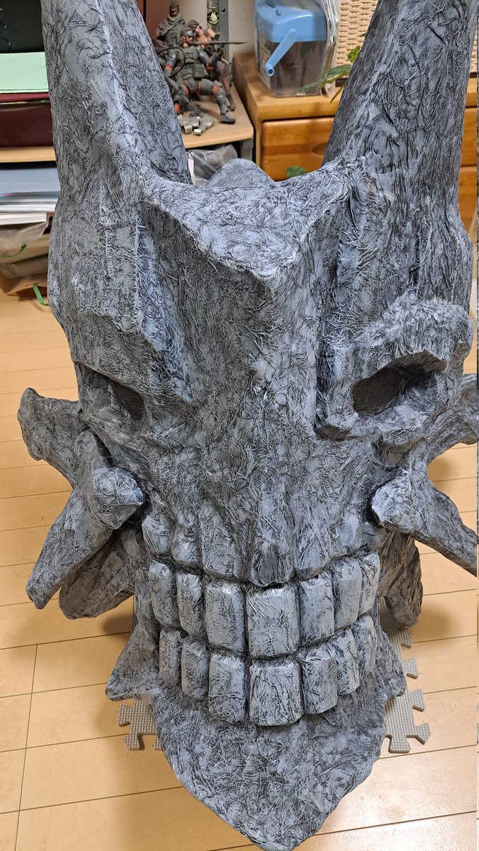 daiki19890727's tweet photo. バサルモスハンマー進捗

ベースの黒染め
グレー一色目
グレー二色目
グレー三色目 https://t.co/TCIKdJnCwt